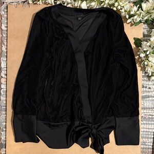 Ann Taylor Tuxedo Top S